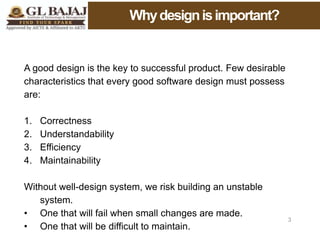 Software Engineering Unit 3 PPT Software Design | PPTX