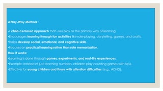 SPECIAL EDUCATION LEARNING , TEACHING , ASSESSMENT | PPTX