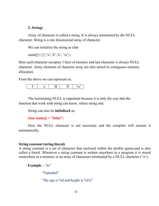 Contiguous String Unit 3 How strings and arrays work in Programming.pdf