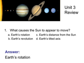 Unit 3 test review 1 | PPT