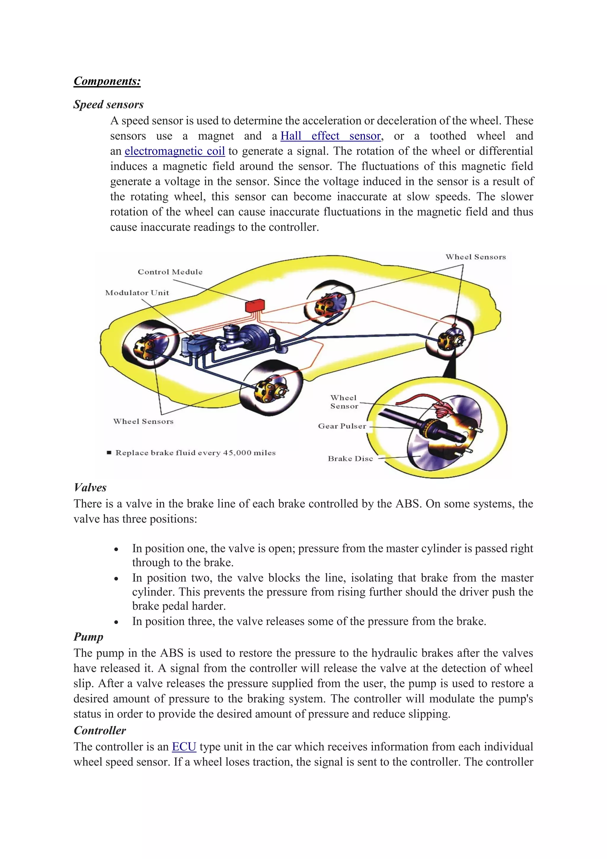 Unit 3 : Wheels,Tyre and Braking System | PDF