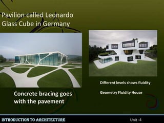 Self UnitySphere or egg has self unity. Fish and birds have simplicity of forms. this gives an effect of self unity. Simple buildings produce such an effect.