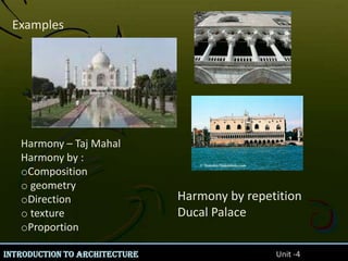 Principle of unity is concerned with VISUAL COMPOSITION in design.