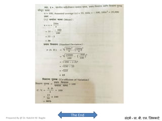 Prepared By @ Dr. Rakshit M. Bagde
The End
वंदबट - प्रा. फी. एर. श्जबकार्े
 