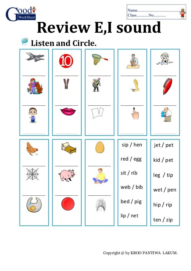Unit 4.4 review e , i sound 3