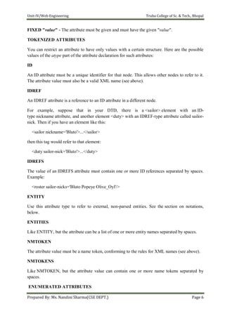 Web engineering UNIT IV as per RGPV syllabus | PDF