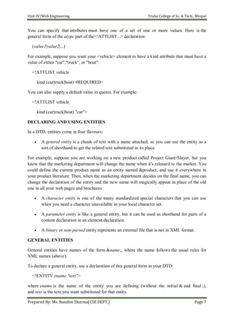 Web engineering UNIT IV as per RGPV syllabus | PDF