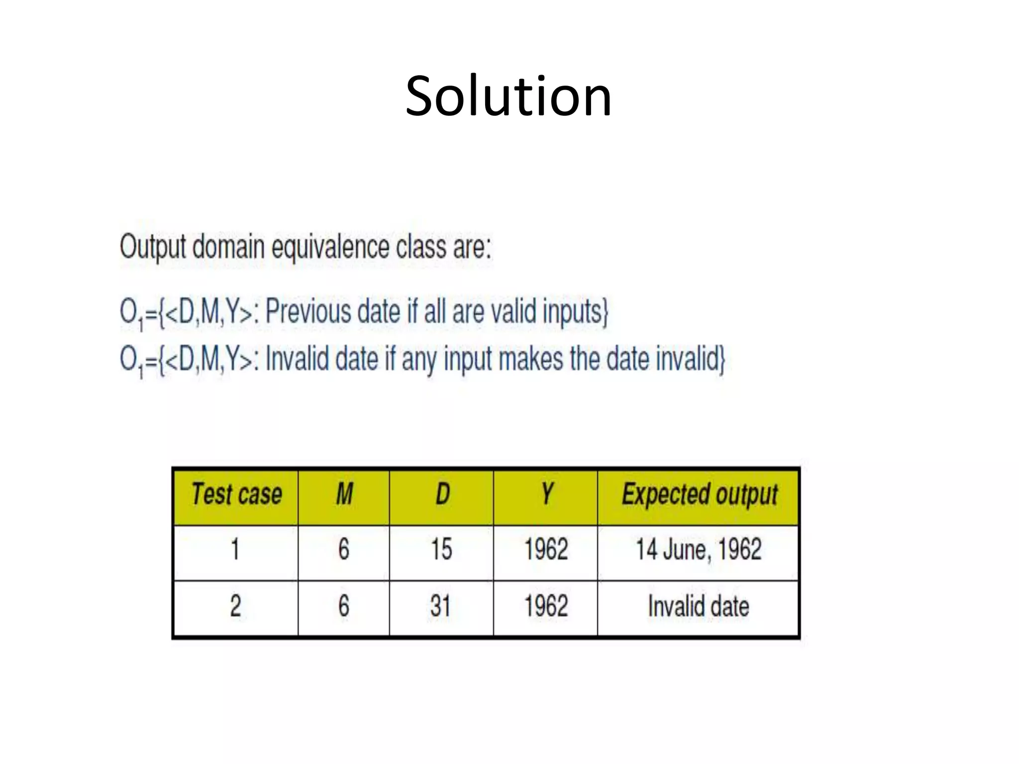 Solution
 