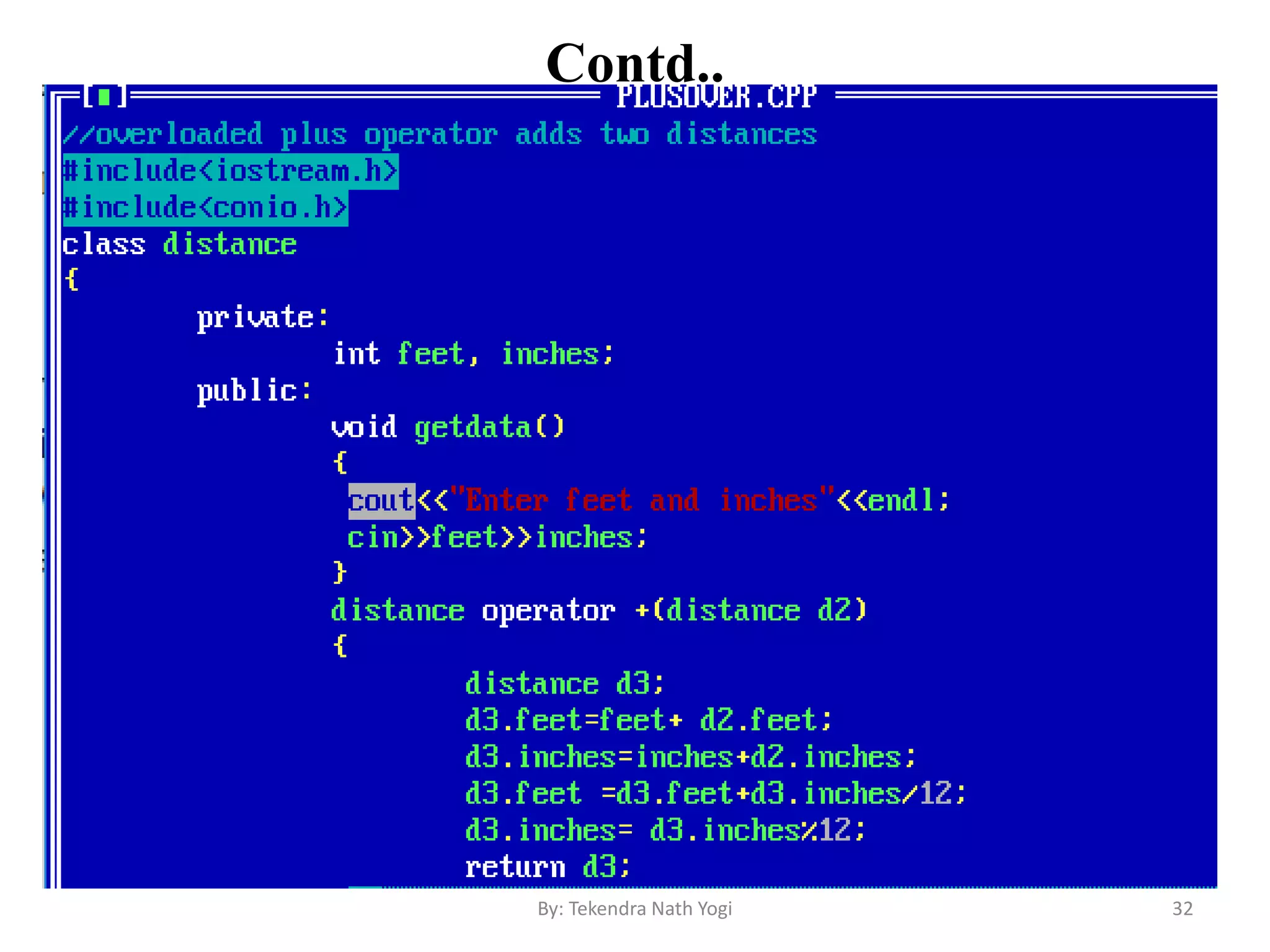 Contd..
32By: Tekendra Nath Yogi
 