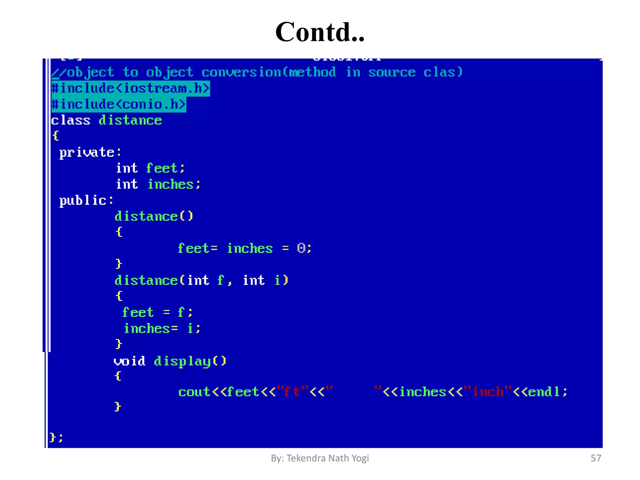 Contd..
57By: Tekendra Nath Yogi
 