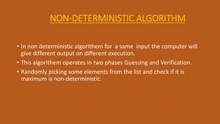 Complexity theory | PPT