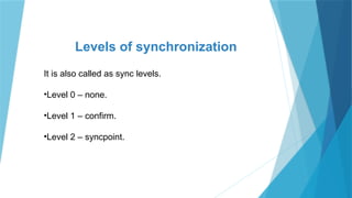 Advanced Operating Systems- Synchronization primitives in os | PPTX