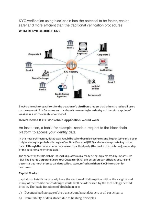 Use Case Of Block Chain Unit 4 Aktu