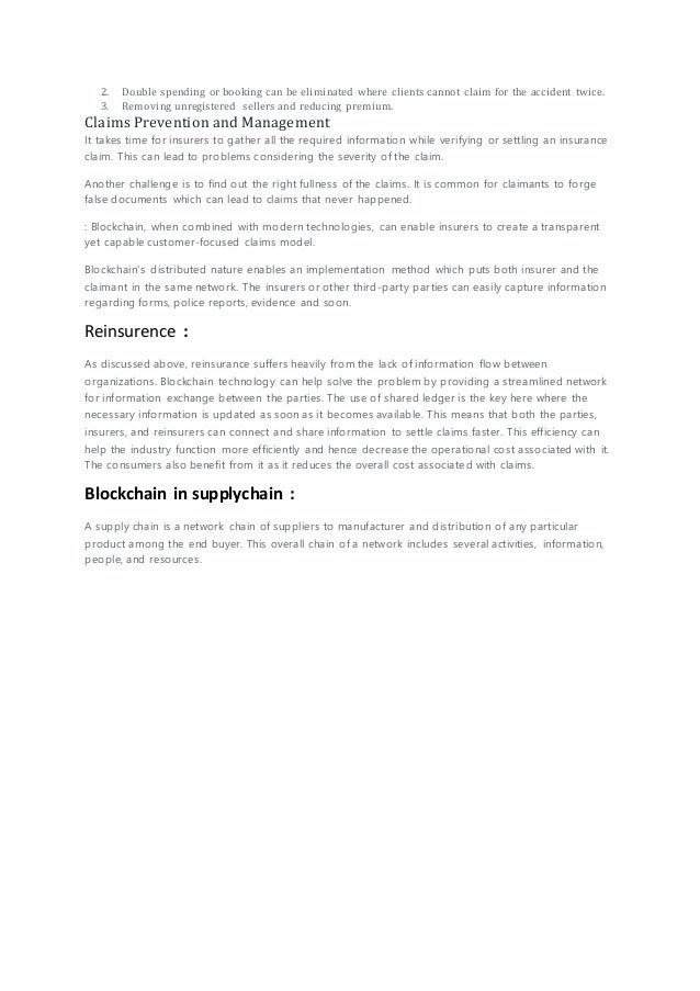 Use Case Of Block Chain Unit 4 Aktu