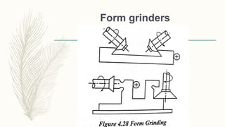 Form grinders
 