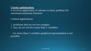 optimization techniques in pharmaceutical product development | PPTX