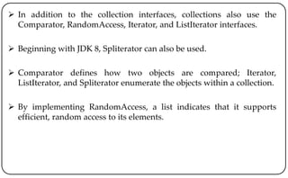 Lambdas, Collections Framework, Stream API | PPTX