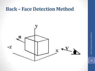Nipun
Thapa
(Computer
Graphics)
16
Back – Face Detection Method
 