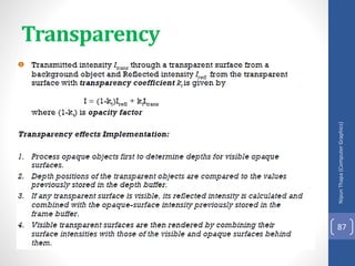 Transparency
Nipun
Thapa
(Computer
Graphics)
87
 