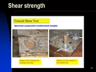 Shear strength
13
 