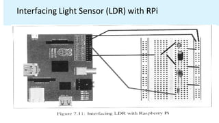 Interfacing Light Sensor (LDR) with RPi
 