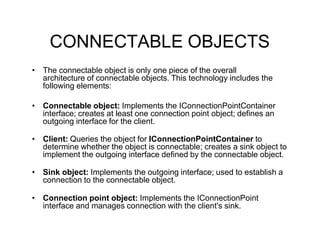 .net Based Component Technologies | PPTX