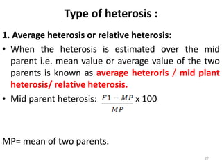 Heterosis Graph Unit nnd ndsj jd j j jdj sj ksdj ksjd s 4.pptx