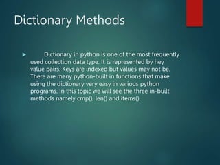 python full notes data types string and tuple | PPT