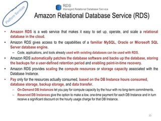 Basic ppt on cloud computing on amazon web | PPTX