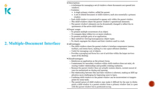 2. Multiple-Document Interface
 