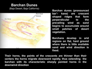 Crescent Shaped Ridges Aeolian_landforms/Geomorphology_Unit_4.pdf