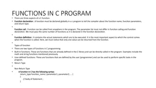 STRUCTURES AND UNIONS IN C PROGRAMMING LANGUAGE | PPTX