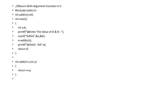 STRUCTURES AND UNIONS IN C PROGRAMMING LANGUAGE | PPTX
