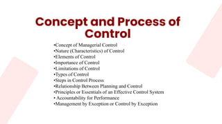 Directing and control of management principle and application | PDF