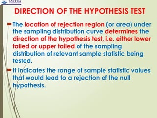 Comprehensive Guide to Hypothesis Testing in Inferential Statistics | PPTX