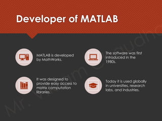 Comprehensive Introduction to MATLAB: Environment, Matrices, Functions ...