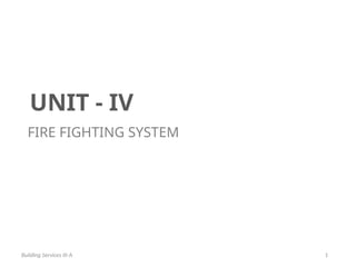 a detailed presentation on fire services | PPTX