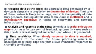 Edge Streaming Analytics and Network Traffic Monitoring in IoT Systems ...