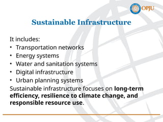 Sustainable Infrastructure and Business Transformation for Climate ...