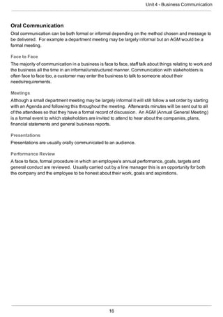 Unit 4 business communication - google drive | PDF