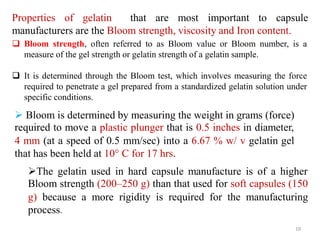 Bloom Test Unit 4- manufacturing of Capsules.industrial pharmacypdf | PDF