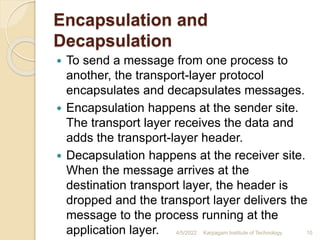 COMPUTER NETWORKS NOTES Unit 4 | PPTX