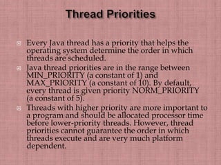Unit 4 exceptions and threads | PPTX