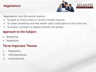 Unit4 International Negotiation | PPTX