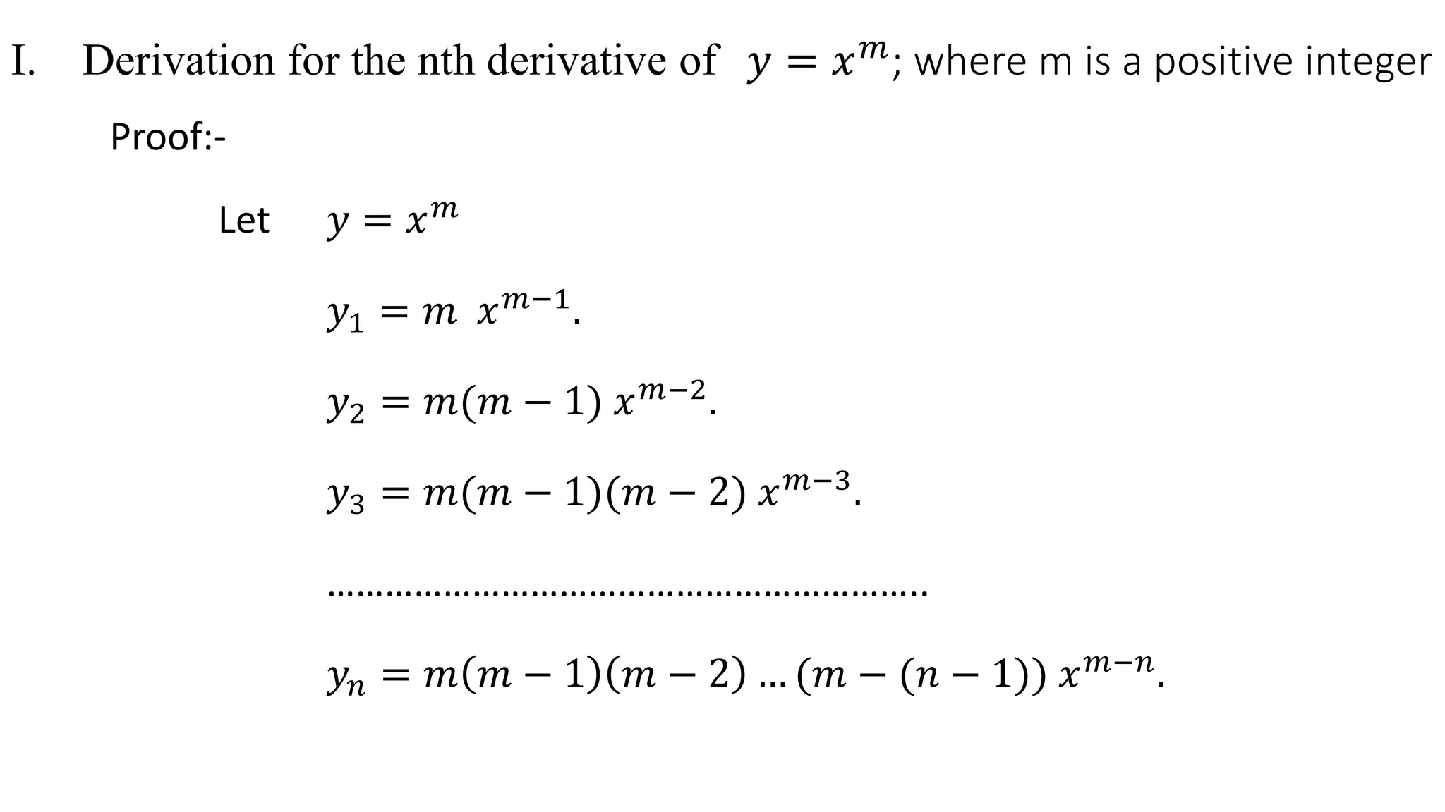 nth Derivatives.pptx