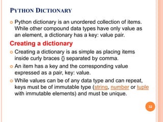 Unit 4 python -list methods | PPT
