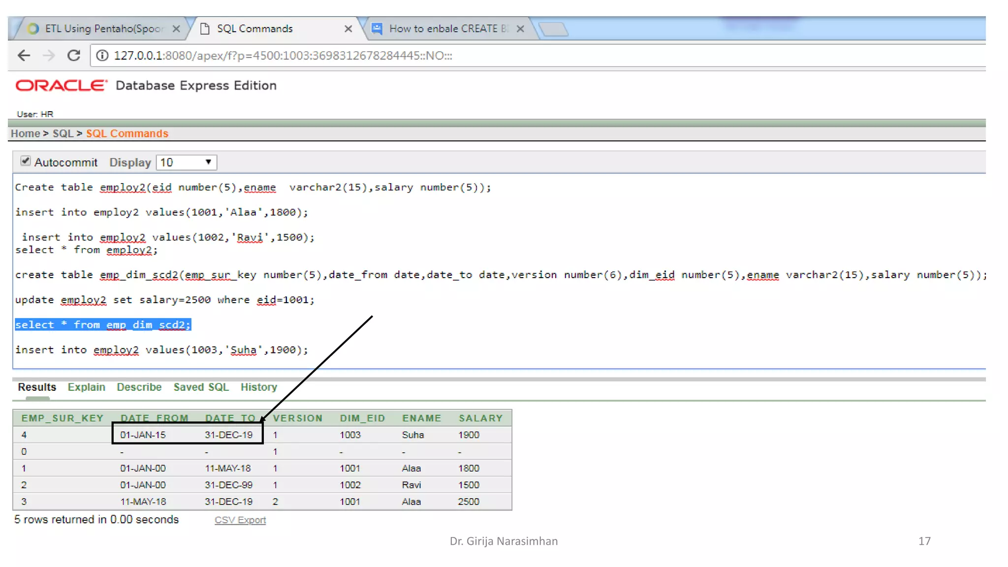 Dr. Girija Narasimhan 17 