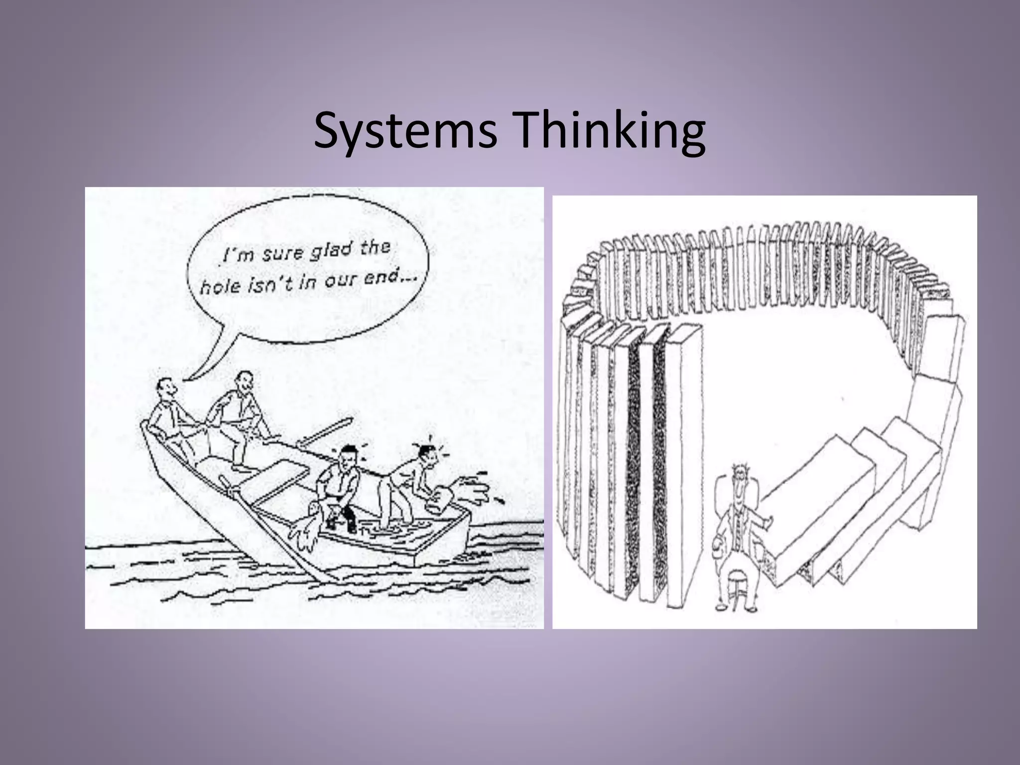 Systems Thinking
 