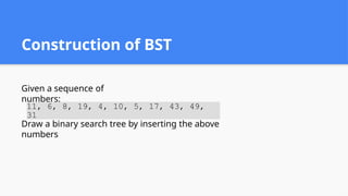 Tree structure and its definitions with an example | PPTX
