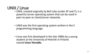 UNIT 4 - UNDERSTANDING THE NETWORK ARCHITECTURE.pptx